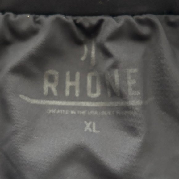 Rhone Shorts Performance Running Training Athletic Black Lined Stretch Mens XL - Picture 5 of 14